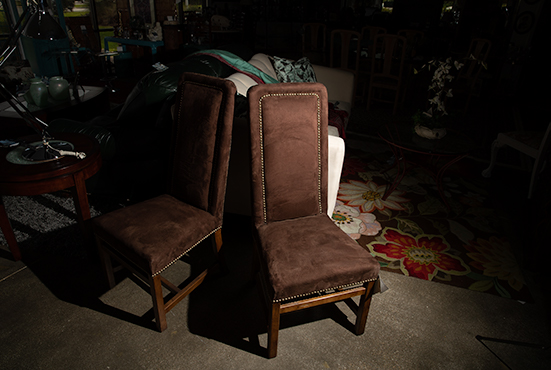 Consigned Furniture A Pair of Chairs